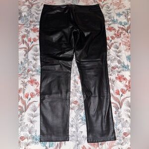 Fashion Nova Black Textured Men's Pants